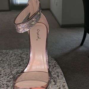 Beautiful Rose Gold Heels